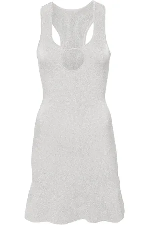 Jacquemus Bril lurex mini dress