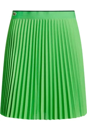 Lacoste Logo-appliqu?? pleated mini tennis skirt