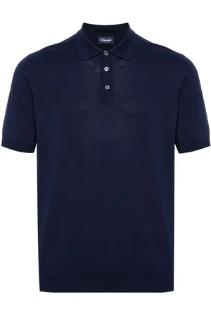 DRUMOHR Fine-knit polo shirt
