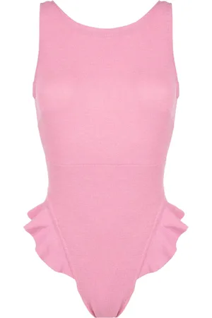 CLUBE BOSSA Goya ruffled swimsuit