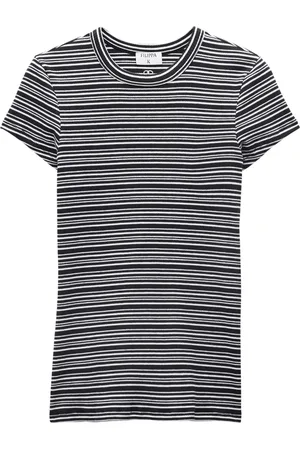 Filippa K Striped fine-rib organic-cotton T-shirt