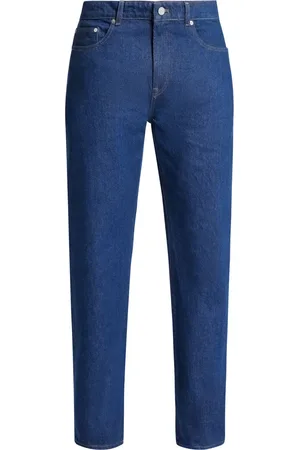Lacoste Mid-rise straight-leg jeans