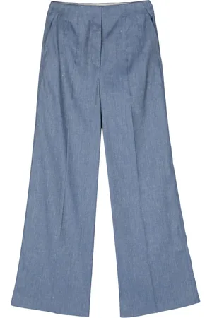 HUGO BOSS High-waist wide-leg trousers