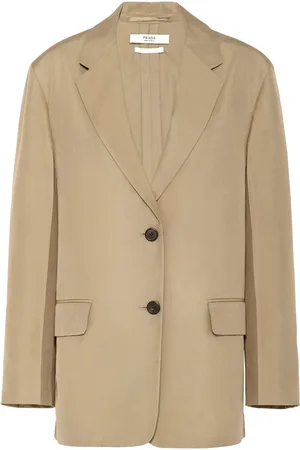 Prada Single-breasted silk blazer