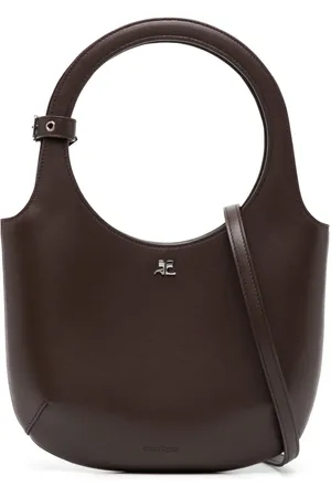 Courrèges Holy leather tote bag