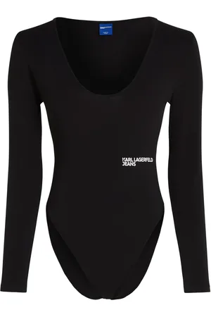 Karl Lagerfeld Logo-print bodysuit