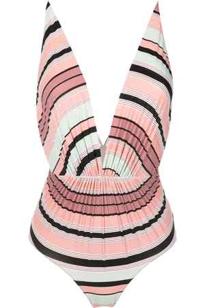 CLUBE BOSSA Clavert plunging swimsuit