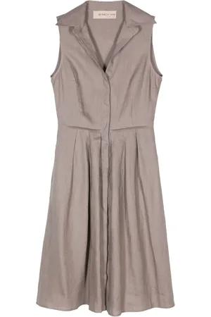 BLANCA Ansellia linen midi dress