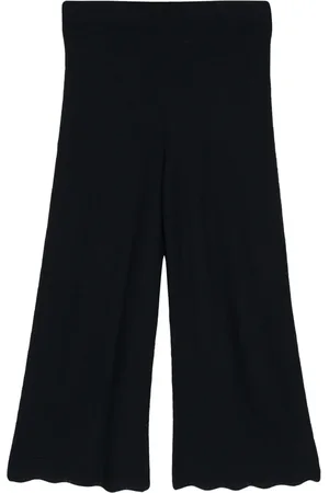N.PEAL Wave stitch trousers
