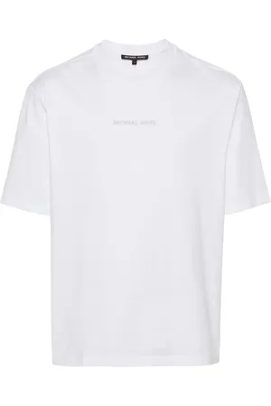 Michael Kors Logo-embroidered cotton T-shirt