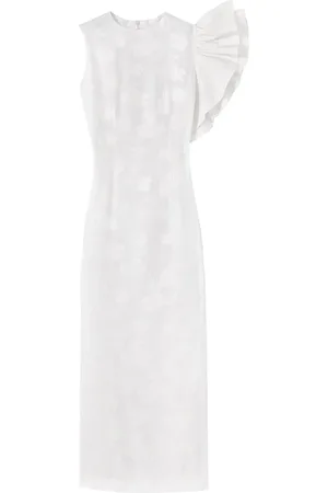 Destree Franz ruffle-detailing dress