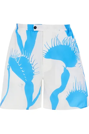 Salvatore Ferragamo Venus-print cotton bermuda shorts