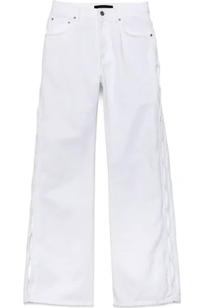 Purple Brand Cut-out wide-leg jeans