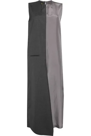 JNBY Panelled sleeveless maxi dress