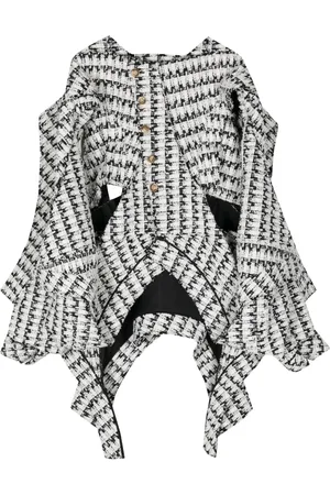 JUNYA WATANABE Layered tweed jacket