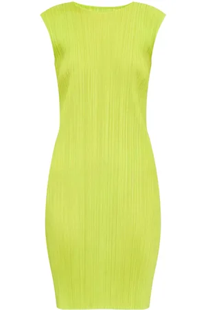PLEATS PLEASE ISSEY MIYAKE Pliss?? sleeveless minidress