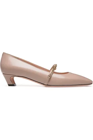 Bally Sylt brushed-leather pumps