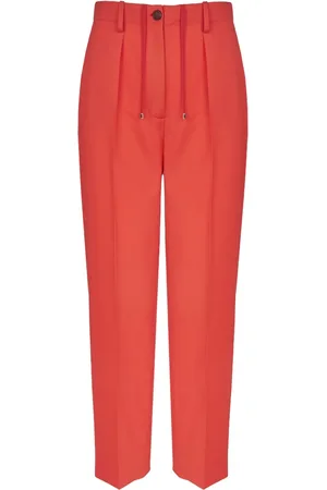 LORENA ANTONIAZZI Tailored tapered-leg trousers