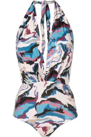 CLUBE BOSSA Deneuve halterneck swimsuit