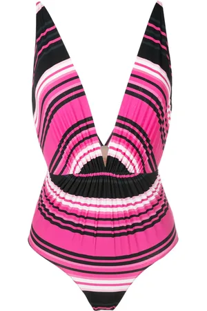 CLUBE BOSSA Clavert plunging swimsuit