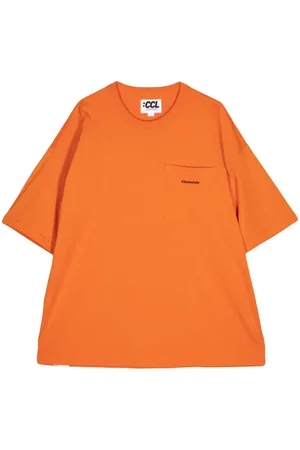 Chocoolate Logo-embroidered cotton T-shirt