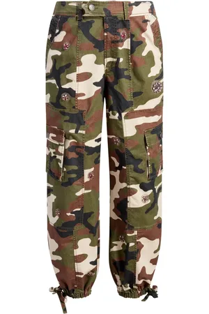 Cinq A Sept Zola camouflage cargo pants
