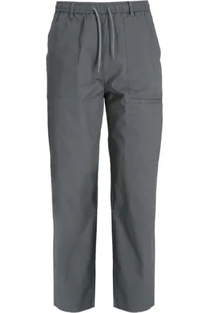 Armani Exchange Drawstring straight-leg trousers