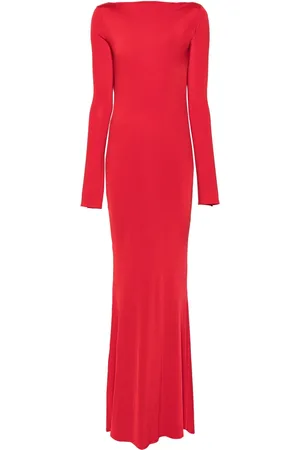 Atu Body Couture X Rue Ra cowl-back gown