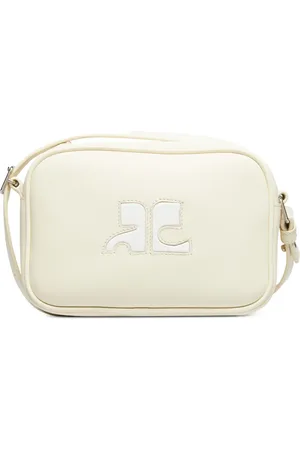 Courrèges Reedition leather camera bag