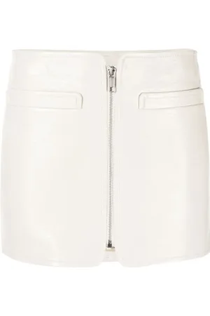 Courrèges Swallow vinyl mini skirt