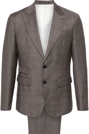 Dsquared2 Double-breasted virgin wool suit