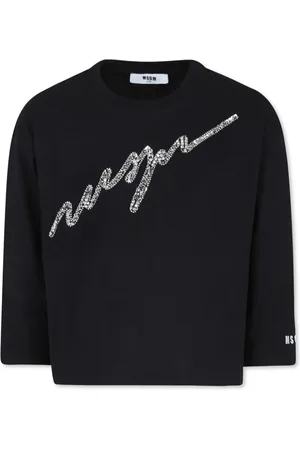 Msgm Crystal-embellished T-shirt