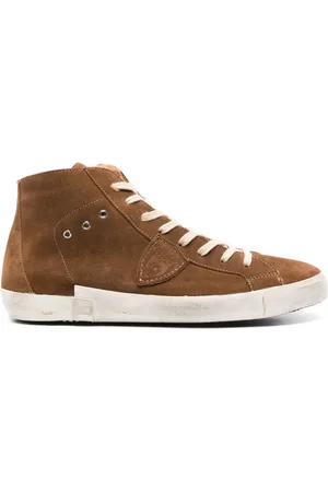 Philippe model Prsx suede high-top sneakers
