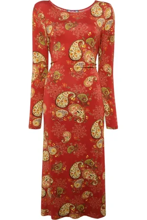 JOHNNY WAS Paisley-print dress