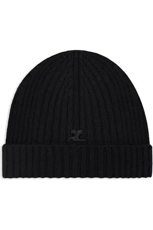 Courrèges AC logo wool beanie