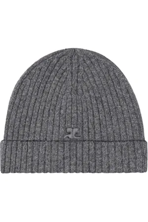 Courrèges Logo-embroidered beanie
