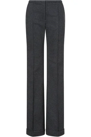 Serafini Houndstooth-pattern trousers
