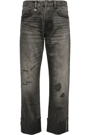 R13 Romeo cuffed jeans