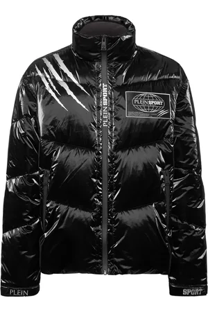 Philipp Plein Crease-effect puffer jacket
