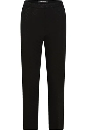 Karl Lagerfeld Monogram-print tailored trousers