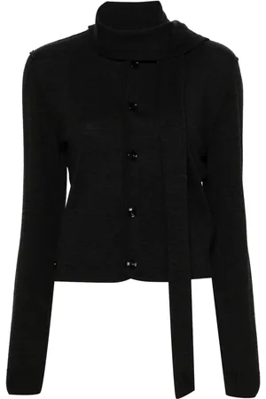 LEMAIRE Scarf-detail cardigan