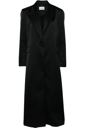 Des Phemmes Longline single breasted coat
