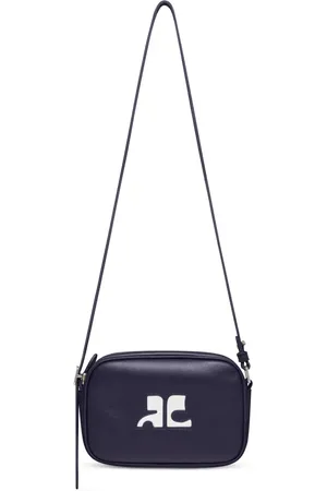 Courrèges Reedition leather camera bag