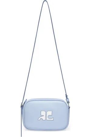 Courrèges Reedition leather camera bag