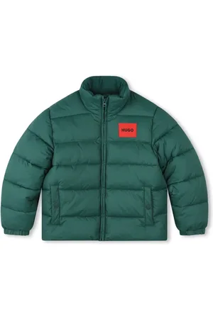 HUGO BOSS Logo-appliqu??d quilted jacket