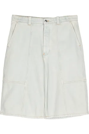 Maison Kitsuné Knee-length denim bermuda shorts