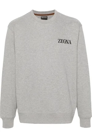 Ermenegildo Zegna Rubberised-logo sweatshirt