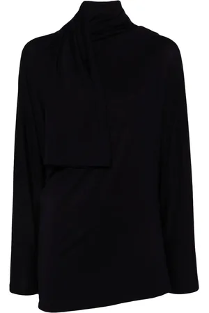 Issey Miyake Asymmetric neck T-shirt