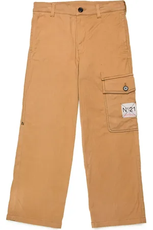 Nº21 Logo-appliqu?? straight-leg trousers