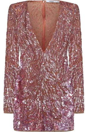 ROOM76 Sequin-embellished mini dress